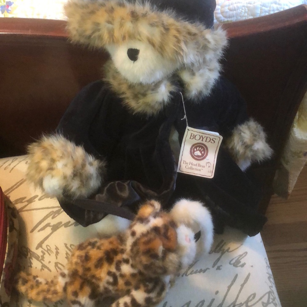 Marlena Beargeaux and her pet Dietrich